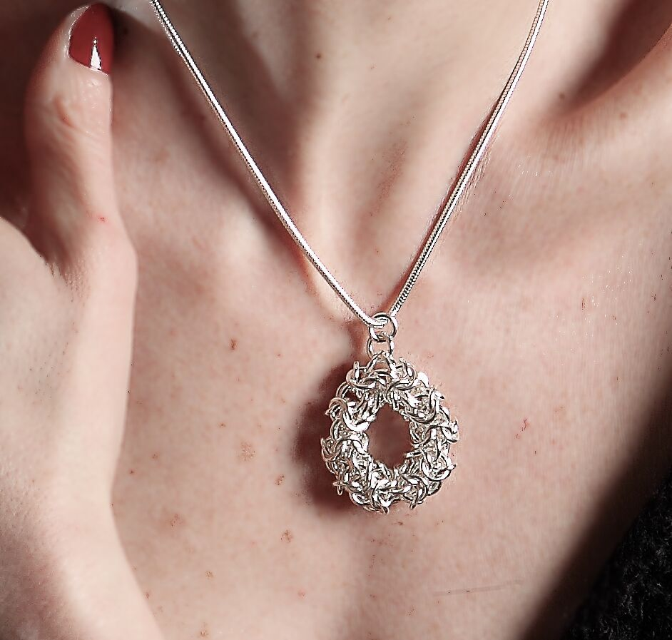 Chainmail pendant best sale