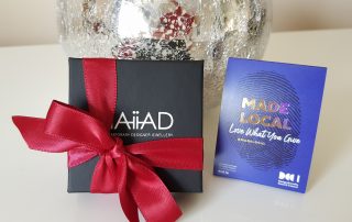 NAIIAD Contemporary Designer Jewellery packaging Made Local