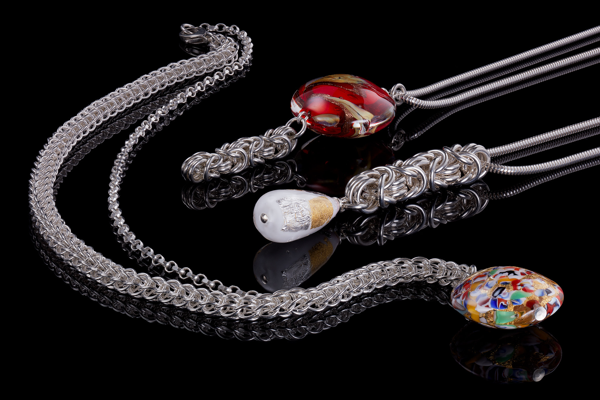 NAIIAD handmade designer Murano glass and sterling silver jewellery